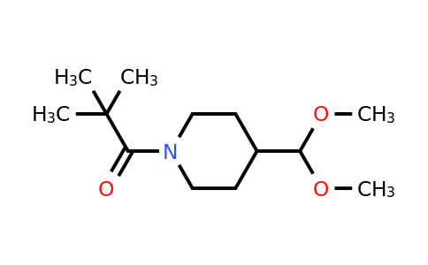 CAS 1707710-36-8 | 1-[4-(dimethoxymethyl)piperidin-1-yl]-2,2-dimethylpropan-1-one