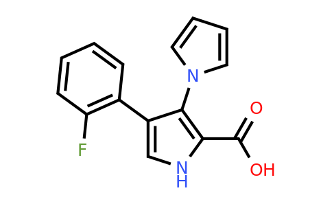 CAS 1708013-26-6 | 4'-(2-Fluorophenyl)-1'H-[1,3'-bipyrrole]-2'-carboxylic acid