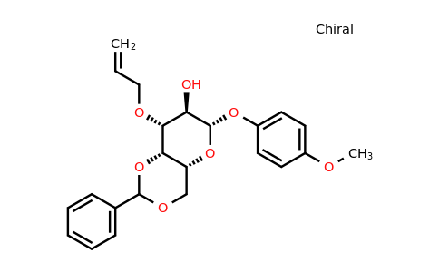 CAS 1708088-34-9 | (4aR,6S,7R,8R,8aS)-8-(Allyloxy)-6-(4-methoxyphenoxy)-2-phenylhexahydropyrano[3,2-d][1,3]dioxin-7-ol