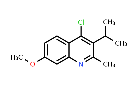 CAS 1708159-66-3 | 4-Chloro-3-isopropyl-7-methoxy-2-methylquinoline