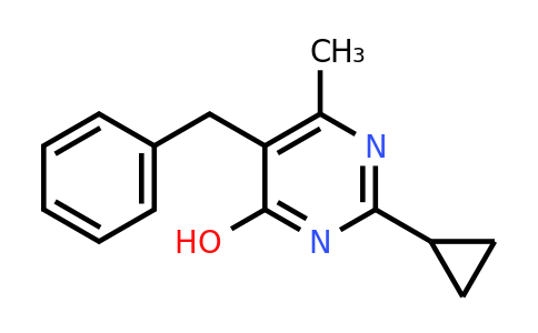 CAS 1708178-76-0 | 5-Benzyl-2-cyclopropyl-6-methylpyrimidin-4-ol