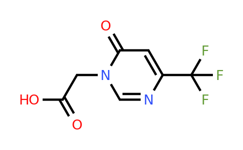 CAS 1708178-78-2 | 2-(6-Oxo-4-(trifluoromethyl)pyrimidin-1(6H)-yl)acetic acid