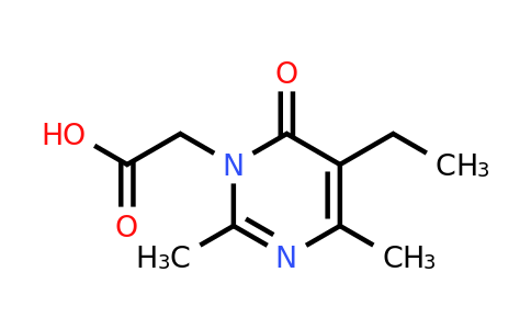 CAS 1708178-79-3 | 2-(5-Ethyl-2,4-dimethyl-6-oxopyrimidin-1(6H)-yl)acetic acid