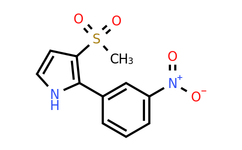 CAS 1708179-18-3 | 3-(Methylsulfonyl)-2-(3-nitrophenyl)-1H-pyrrole
