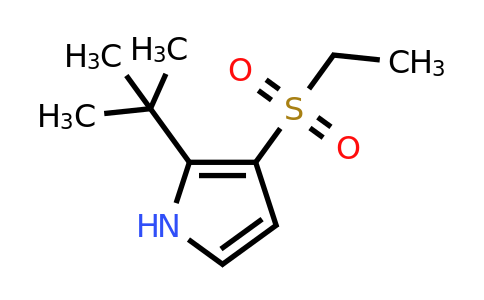 CAS 1708179-20-7 | 2-(tert-Butyl)-3-(ethylsulfonyl)-1H-pyrrole