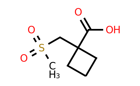 CAS 1708269-16-2 | 1-(methanesulfonylmethyl)cyclobutane-1-carboxylic acid