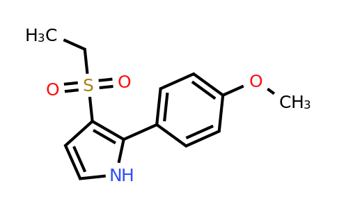 CAS 1708269-44-6 | 3-(Ethylsulfonyl)-2-(4-methoxyphenyl)-1H-pyrrole