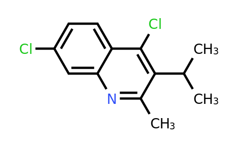 CAS 1708274-91-2 | 4,7-Dichloro-3-isopropyl-2-methylquinoline
