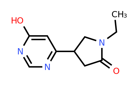 CAS 1708288-55-4 | 1-Ethyl-4-(6-hydroxypyrimidin-4-yl)pyrrolidin-2-one
