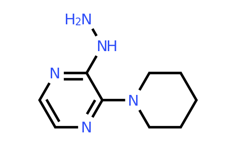 CAS 1708288-87-2 | 2-Hydrazinyl-3-(piperidin-1-yl)pyrazine