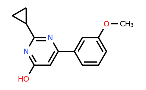 CAS 1708288-95-2 | 2-Cyclopropyl-6-(3-methoxyphenyl)pyrimidin-4-ol