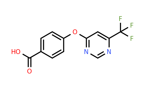 CAS 1708288-98-5 | 4-((6-(Trifluoromethyl)pyrimidin-4-yl)oxy)benzoic acid