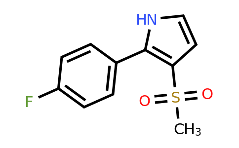 CAS 1708289-26-2 | 2-(4-Fluorophenyl)-3-(methylsulfonyl)-1H-pyrrole