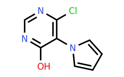 CAS 1708295-29-7 | 6-Chloro-5-(1H-pyrrol-1-yl)pyrimidin-4-ol
