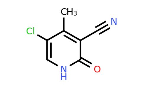 CAS 1708370-71-1 | 5-Chloro-4-methyl-2-oxo-1,2-dihydropyridine-3-carbonitrile