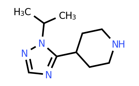 CAS 1708380-17-9 | 4-(1-Isopropyl-1H-1,2,4-triazol-5-yl)piperidine