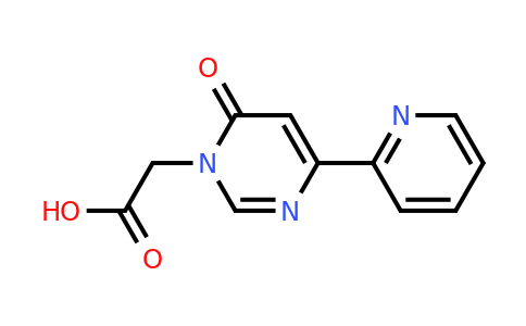 CAS 1708437-01-7 | 2-(6-Oxo-4-(pyridin-2-yl)pyrimidin-1(6H)-yl)acetic acid