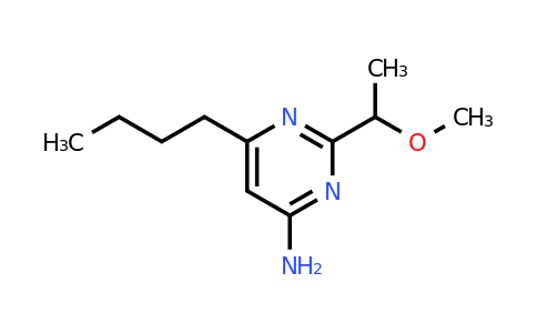 CAS 1708437-49-3 | 6-Butyl-2-(1-methoxyethyl)pyrimidin-4-amine