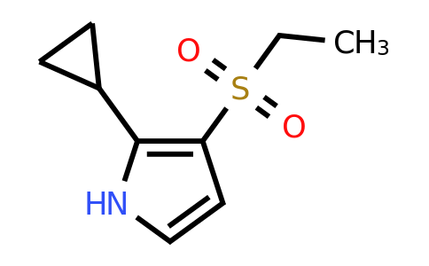 CAS 1708445-00-4 | 2-Cyclopropyl-3-(ethylsulfonyl)-1H-pyrrole