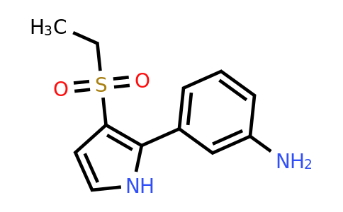 CAS 1708445-62-8 | 3-(3-(Ethylsulfonyl)-1H-pyrrol-2-yl)aniline