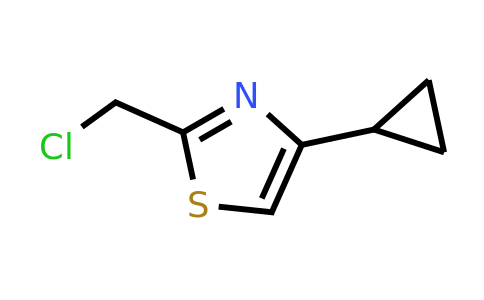 CAS 170881-60-4 | 2-(chloromethyl)-4-cyclopropyl-1,3-thiazole