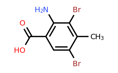 CAS 1708958-97-7 | 2-Amino-3,5-dibromo-4-methyl-benzoic acid