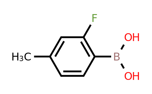 2-Fluoro-4-methylphenylboronic acid