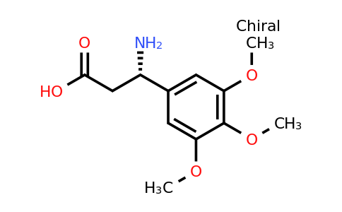 CAS 171002-26-9 | (3S)-3-Amino-3-(3,4,5-trimethoxyphenyl)propanoic acid