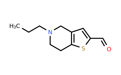 CAS 1710202-00-8 | 5-propyl-4H,5H,6H,7H-thieno[3,2-c]pyridine-2-carbaldehyde