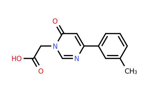 CAS 1710293-17-6 | 2-(6-Oxo-4-(m-tolyl)pyrimidin-1(6H)-yl)acetic acid