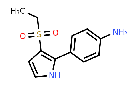 CAS 1710293-40-5 | 4-(3-(Ethylsulfonyl)-1H-pyrrol-2-yl)aniline
