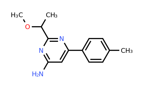 CAS 1710293-52-9 | 2-(1-Methoxyethyl)-6-(p-tolyl)pyrimidin-4-amine