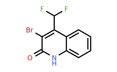 CAS 1710293-55-2 | 3-Bromo-4-(difluoromethyl)quinolin-2(1H)-one