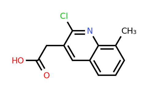CAS 1710344-22-1 | 2-(2-Chloro-8-methylquinolin-3-yl)acetic acid