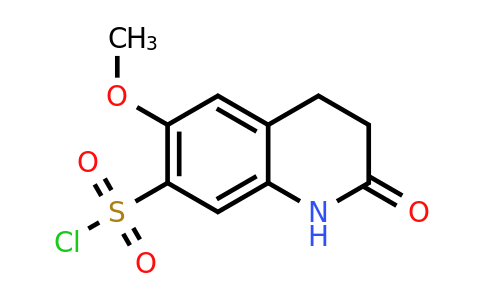 CAS 1710418-23-7 | 6-Methoxy-2-oxo-1,2,3,4-tetrahydroquinoline-7-sulfonyl chloride