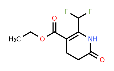 CAS 1710471-55-8 | Ethyl 2-(difluoromethyl)-6-oxo-1,4,5,6-tetrahydropyridine-3-carboxylate