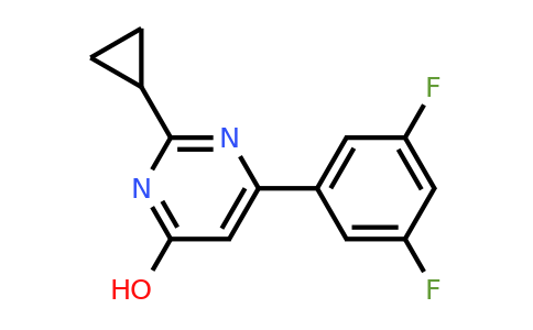 CAS 1710471-94-5 | 2-Cyclopropyl-6-(3,5-difluorophenyl)pyrimidin-4-ol