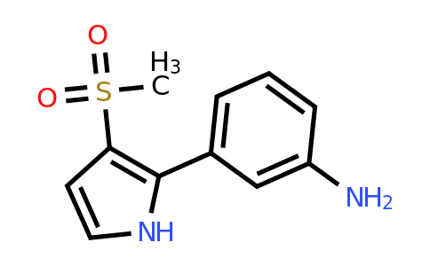 CAS 1710472-19-7 | 3-(3-(Methylsulfonyl)-1H-pyrrol-2-yl)aniline