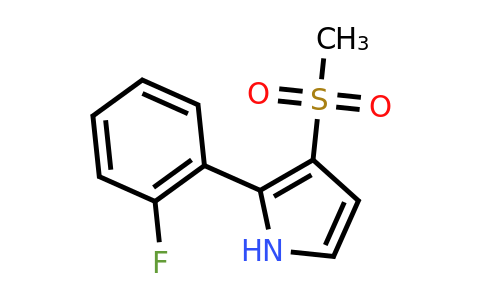 CAS 1710472-28-8 | 2-(2-Fluorophenyl)-3-(methylsulfonyl)-1H-pyrrole
