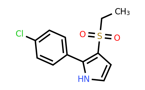 CAS 1710472-29-9 | 2-(4-Chlorophenyl)-3-(ethylsulfonyl)-1H-pyrrole