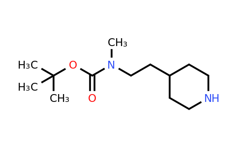 CAS 171049-32-4 | tert-Butyl methyl(2-(piperidin-4-yl)ethyl)carbamate