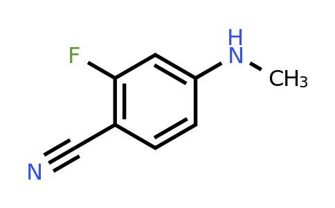 CAS 171049-40-4 | 2-Fluoro-4-(methylamino)benzonitrile