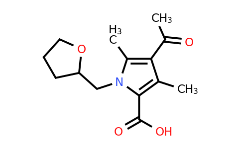 CAS 1710674-45-5 | 4-Acetyl-3,5-dimethyl-1-((tetrahydrofuran-2-yl)methyl)-1H-pyrrole-2-carboxylic acid
