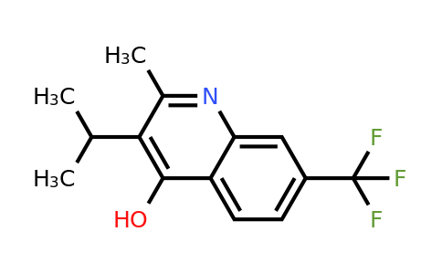CAS 1710675-48-1 | 3-Isopropyl-2-methyl-7-(trifluoromethyl)quinolin-4-ol