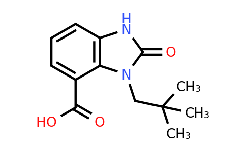 CAS 1710821-09-2 | 3-(2,2-Dimethylpropyl)-2-oxo-2,3-dihydro-1H-1,3-benzodiazole-4-carboxylic acid