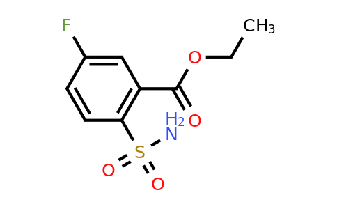 CAS 1710833-62-7 | Ethyl 5-fluoro-2-sulfamoylbenzoate