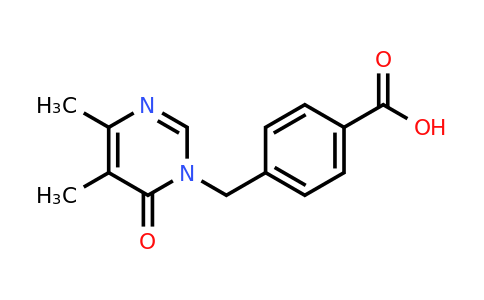 CAS 1710834-02-8 | 4-((4,5-Dimethyl-6-oxopyrimidin-1(6H)-yl)methyl)benzoic acid
