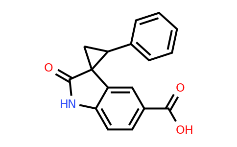 CAS 1710834-34-6 | 2'-Oxo-2-phenylspiro[cyclopropane-1,3'-indoline]-5'-carboxylic acid