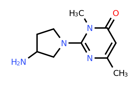 CAS 1710845-24-1 | 2-(3-Aminopyrrolidin-1-yl)-3,6-dimethylpyrimidin-4(3H)-one