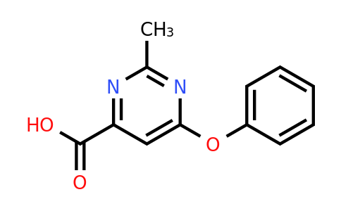 CAS 1710847-05-4 | 2-Methyl-6-phenoxypyrimidine-4-carboxylic acid